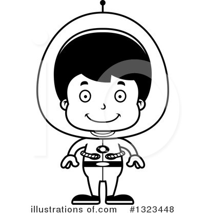 Space Boy Clipart #1323448 by Cory Thoman