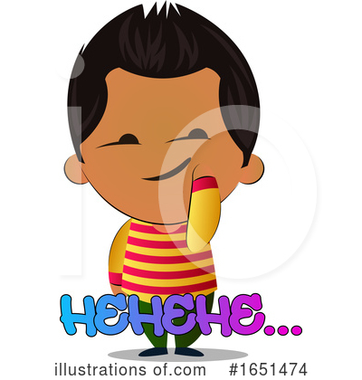 Royalty-Free (RF) Hispanic Boy Clipart Illustration by Morphart Creations - Stock Sample #1651474