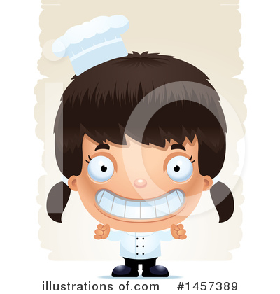 Royalty-Free (RF) Hispanic Girl Clipart Illustration by Cory Thoman - Stock Sample #1457389