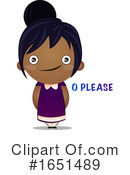 Hispanic Girl Clipart #1651489 by Morphart Creations
