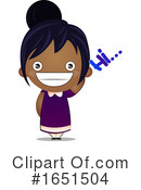 Hispanic Girl Clipart #1651504 by Morphart Creations