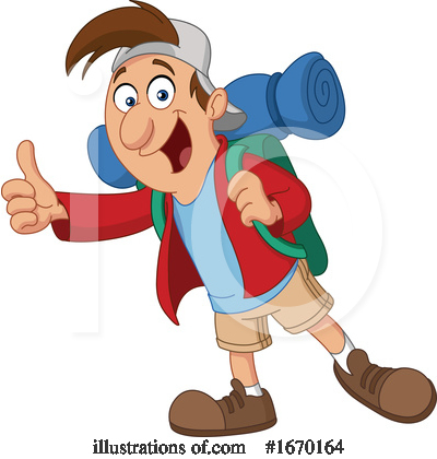 Hitchhiking Clipart #1670164 by yayayoyo