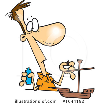Boat Clipart #1044192 by toonaday