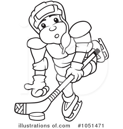 Royalty-Free (RF) Hockey Clipart Illustration by dero - Stock Sample #1051471