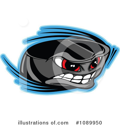 Royalty-Free (RF) Hockey Clipart Illustration by Chromaco - Stock Sample #1089950