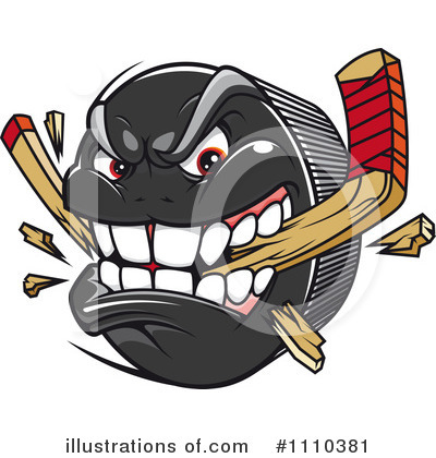 Royalty-Free (RF) Hockey Clipart Illustration by Vector Tradition SM - Stock Sample #1110381
