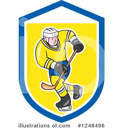 Royalty-Free (RF) Hockey Clipart Illustration by patrimonio - Stock Sample #1248496
