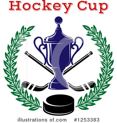 Royalty-Free (RF) Hockey Clipart Illustration by Vector Tradition SM - Stock Sample #1253383