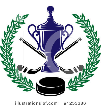 Royalty-Free (RF) Hockey Clipart Illustration by Vector Tradition SM - Stock Sample #1253386
