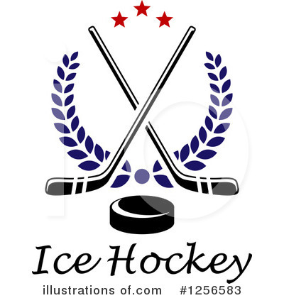 Royalty-Free (RF) Hockey Clipart Illustration by Vector Tradition SM - Stock Sample #1256583