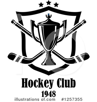 Royalty-Free (RF) Hockey Clipart Illustration by Vector Tradition SM - Stock Sample #1257355