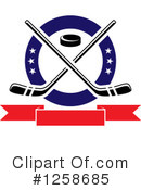 Hockey Clipart #1258685 by Vector Tradition SM
