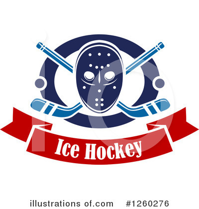 Royalty-Free (RF) Hockey Clipart Illustration by Vector Tradition SM - Stock Sample #1260276