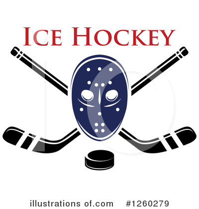 Royalty-Free (RF) Hockey Clipart Illustration by Vector Tradition SM - Stock Sample #1260279