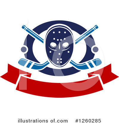 Royalty-Free (RF) Hockey Clipart Illustration by Vector Tradition SM - Stock Sample #1260285