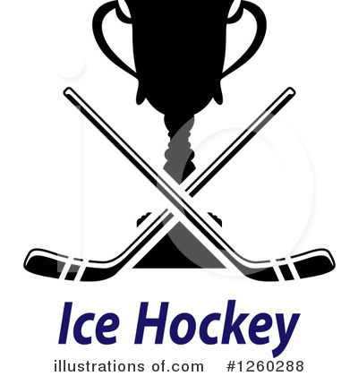 Royalty-Free (RF) Hockey Clipart Illustration by Vector Tradition SM - Stock Sample #1260288