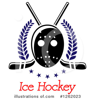 Royalty-Free (RF) Hockey Clipart Illustration by Vector Tradition SM - Stock Sample #1262023