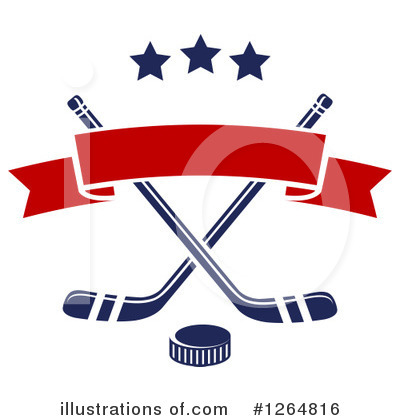 Royalty-Free (RF) Hockey Clipart Illustration by Vector Tradition SM - Stock Sample #1264816