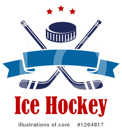 Royalty-Free (RF) Hockey Clipart Illustration by Vector Tradition SM - Stock Sample #1264817