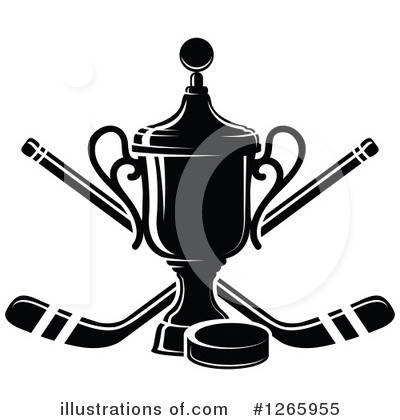 Royalty-Free (RF) Hockey Clipart Illustration by Vector Tradition SM - Stock Sample #1265955