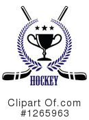 Hockey Clipart #1265963 by Vector Tradition SM