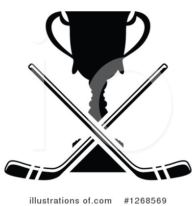 Royalty-Free (RF) Hockey Clipart Illustration by Vector Tradition SM - Stock Sample #1268569