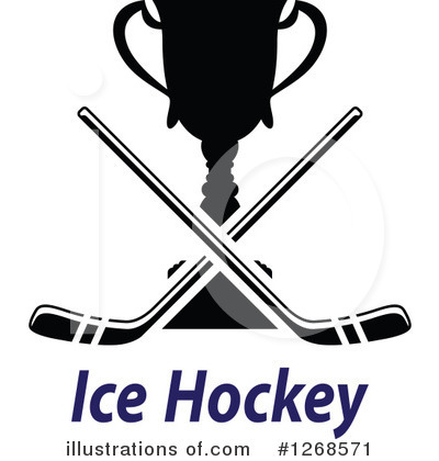 Royalty-Free (RF) Hockey Clipart Illustration by Vector Tradition SM - Stock Sample #1268571