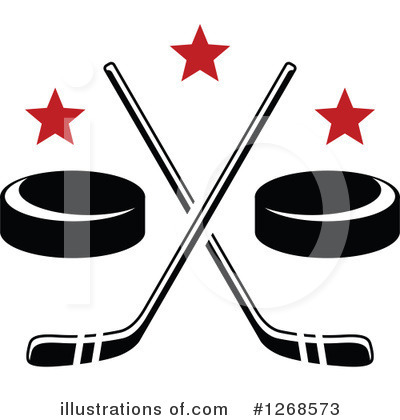 Royalty-Free (RF) Hockey Clipart Illustration by Vector Tradition SM - Stock Sample #1268573