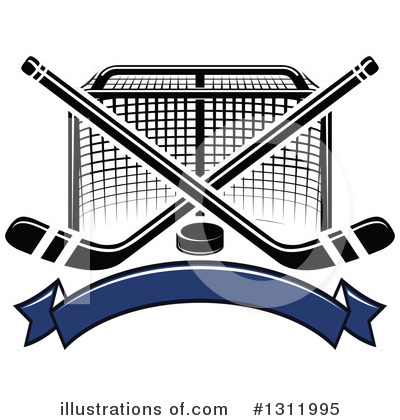 Royalty-Free (RF) Hockey Clipart Illustration by Vector Tradition SM - Stock Sample #1311995