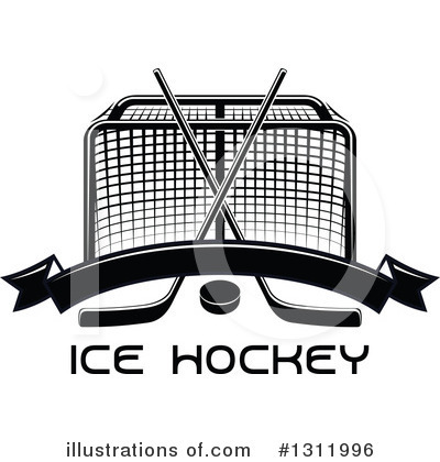 Royalty-Free (RF) Hockey Clipart Illustration by Vector Tradition SM - Stock Sample #1311996