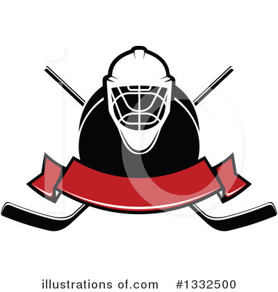 Royalty-Free (RF) Hockey Clipart Illustration by Vector Tradition SM - Stock Sample #1332500