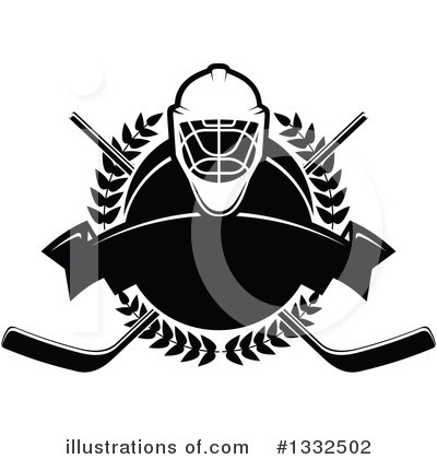 Royalty-Free (RF) Hockey Clipart Illustration by Vector Tradition SM - Stock Sample #1332502
