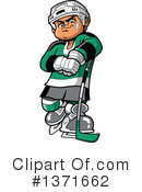 Hockey Clipart #1371662 by Clip Art Mascots