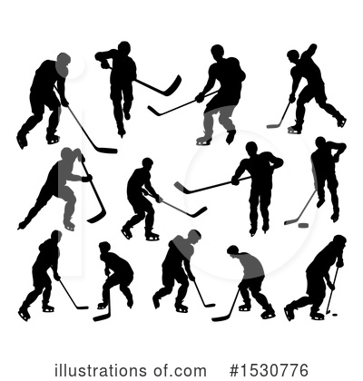 Royalty-Free (RF) Hockey Clipart Illustration by AtStockIllustration - Stock Sample #1530776