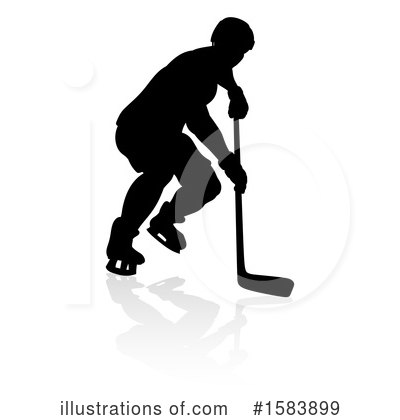 Royalty-Free (RF) Hockey Clipart Illustration by AtStockIllustration - Stock Sample #1583899