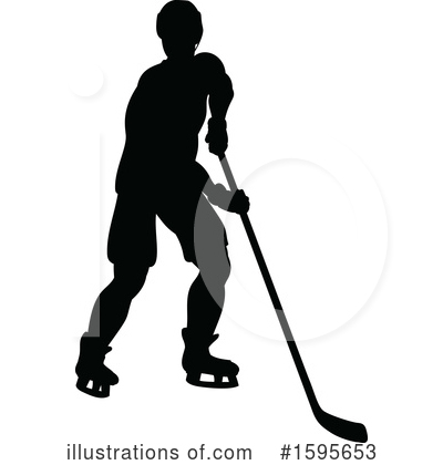 Royalty-Free (RF) Hockey Clipart Illustration by AtStockIllustration - Stock Sample #1595653