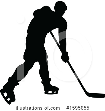 Royalty-Free (RF) Hockey Clipart Illustration by AtStockIllustration - Stock Sample #1595655