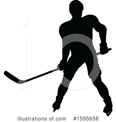 Royalty-Free (RF) Hockey Clipart Illustration by AtStockIllustration - Stock Sample #1595656