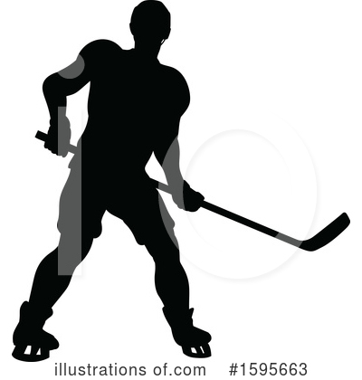 Royalty-Free (RF) Hockey Clipart Illustration by AtStockIllustration - Stock Sample #1595663