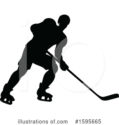 Royalty-Free (RF) Hockey Clipart Illustration by AtStockIllustration - Stock Sample #1595665