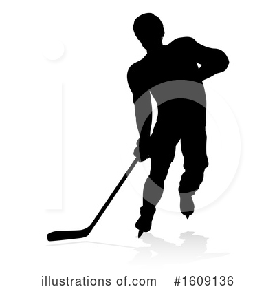 Royalty-Free (RF) Hockey Clipart Illustration by AtStockIllustration - Stock Sample #1609136