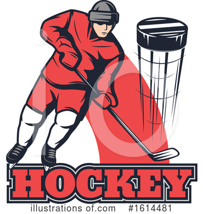 Royalty-Free (RF) Hockey Clipart Illustration by Vector Tradition SM - Stock Sample #1614481