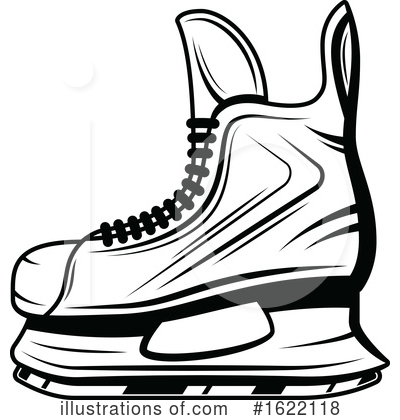 Ice Skate Clipart #1622118 by Vector Tradition SM