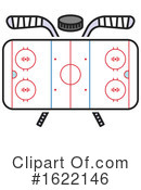 Hockey Clipart #1622146 by Vector Tradition SM