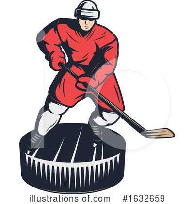 Royalty-Free (RF) Hockey Clipart Illustration by Vector Tradition SM - Stock Sample #1632659