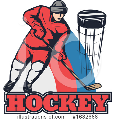 Royalty-Free (RF) Hockey Clipart Illustration by Vector Tradition SM - Stock Sample #1632668
