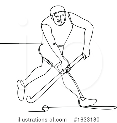 Royalty-Free (RF) Hockey Clipart Illustration by patrimonio - Stock Sample #1633180