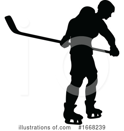 Royalty-Free (RF) Hockey Clipart Illustration by AtStockIllustration - Stock Sample #1668239