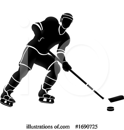 Royalty-Free (RF) Hockey Clipart Illustration by AtStockIllustration - Stock Sample #1690725