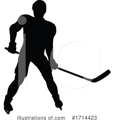 Royalty-Free (RF) Hockey Clipart Illustration by AtStockIllustration - Stock Sample #1714423